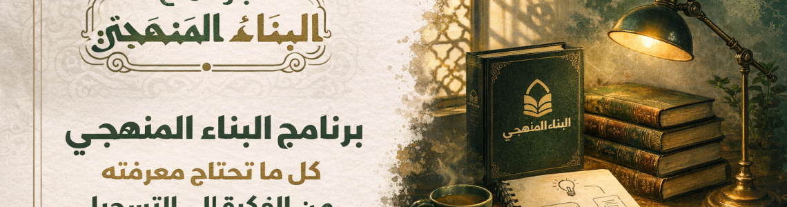 برنامج البناء المنهجي كل ما تريد معرفته — من الفكرة إلى التسجيل