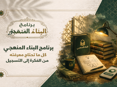 برنامج البناء المنهجي كل ما تريد معرفته — من الفكرة إلى التسجيل